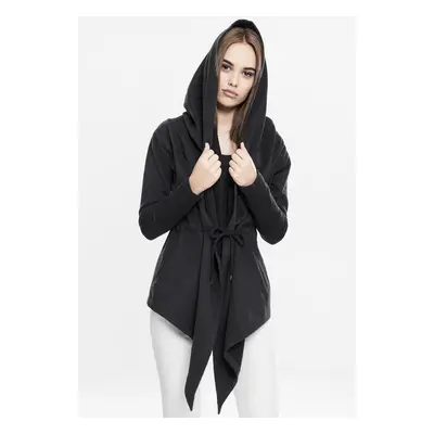 Urban Classics Ladies Hooded Sweat Cardigan black