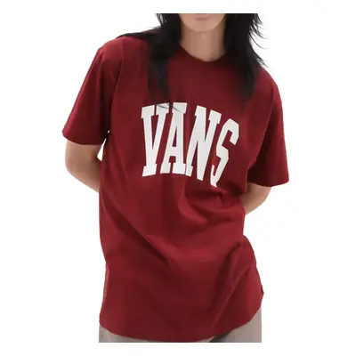 Férfi Pólo Vans VARSITY TYPE SS TEE SYRAH