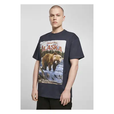 Mr. Tee Alaska Vintage Oversize Tee navy