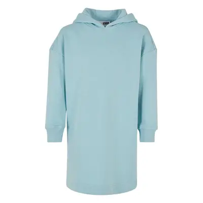 Urban Classics Girls Oversized Terry Hoody Dress oceanblue