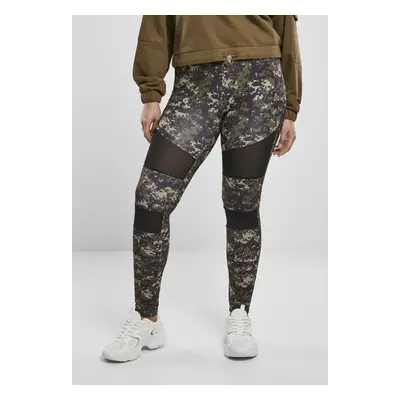 Urban Classics Ladies Camo Tech Mesh Leggings wood digital camo