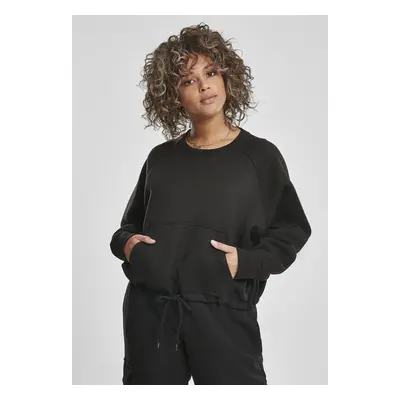 Urban Classics Ladies Oversized Short Raglan Crew black