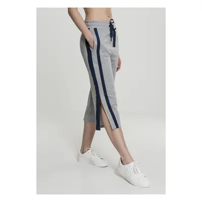 Urban Classics Ladies Taped Terry Culotte grey/navy