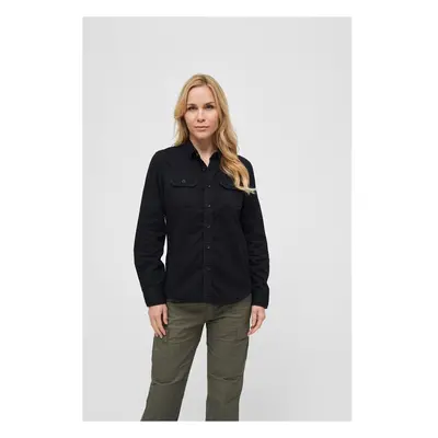 Brandit Ladies Vintageshirt Longsleeve black