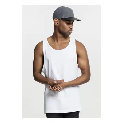 Urban Classics Jersey Big Tank white