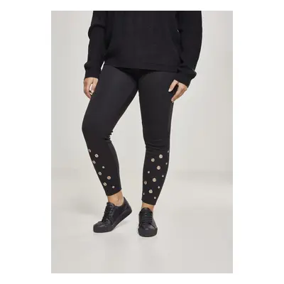 Urban Classics Ladies Eyelet Leggings black