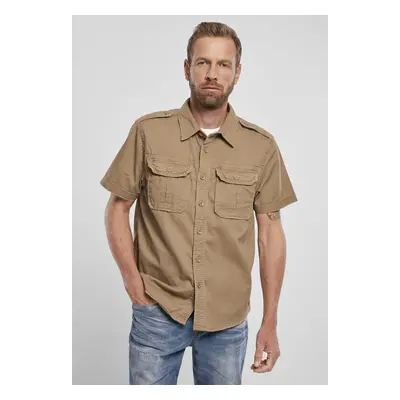 Brandit Vintage Shirt shortsleeve camel