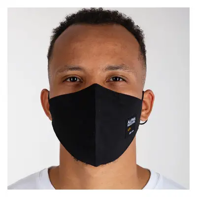 Arc Mask Alpha Industries Label Face Mask Black