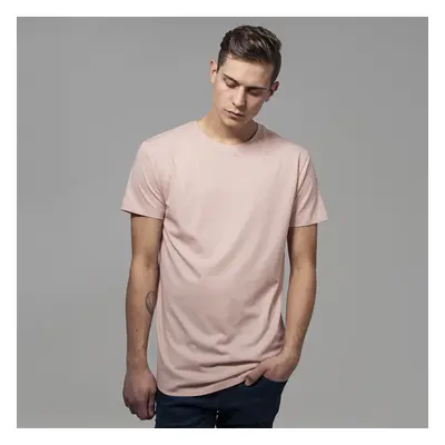 Férfi póló Urban Classics Shaped Long Tee light rose