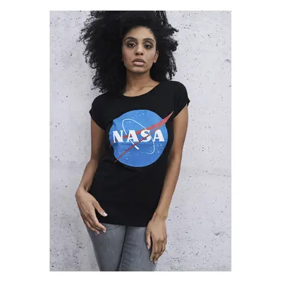 Mr. Tee Ladies NASA Insignia Tee black