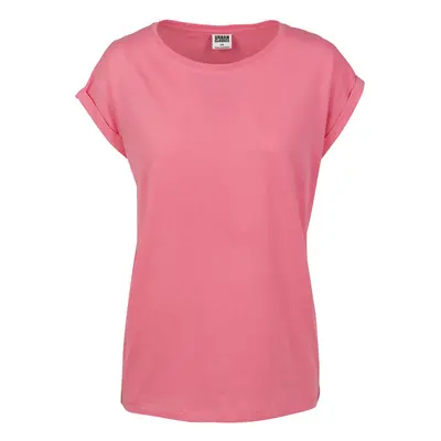 Urban Classics Ladies Extended Shoulder Tee pinkgrapefruit