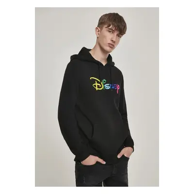 Mr. Tee Disney Rainbow Logo EMB Hoody black