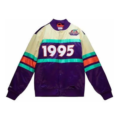 Mitchell & Ness All Star 1995-96 Heavyweight Satin Jacket purple