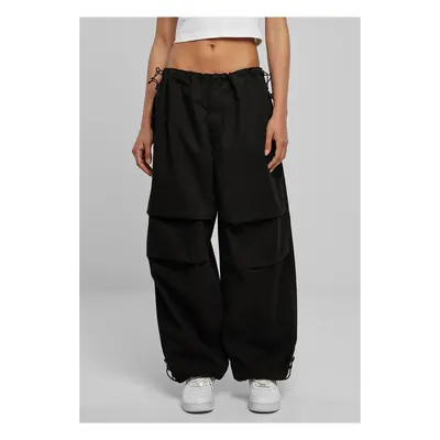 Urban Classics Ladies Cotton Parachute Pants black