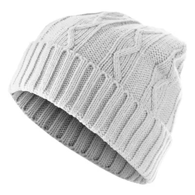 Urban Classics Beanie Cable Flap white