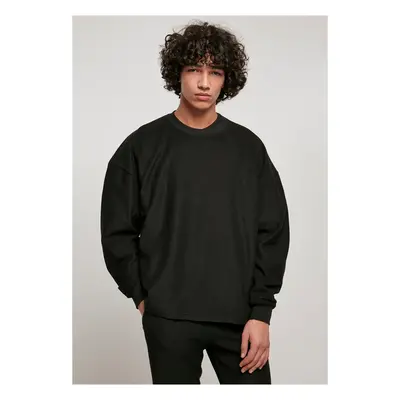 Urban Classics Rib Terry Boxy Crew black