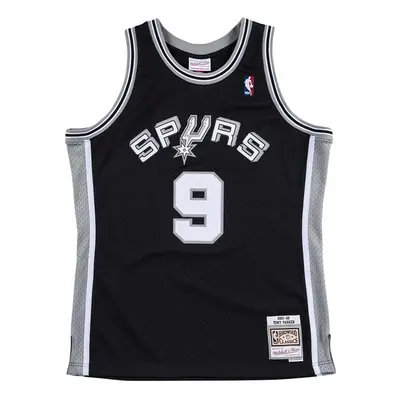 Mitchell & Ness San Antonio Spurs #9 Tony Parker Swingman Jersey black/black