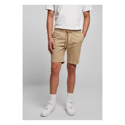 Urban Classics Stretch Twill Joggshorts unionbeige