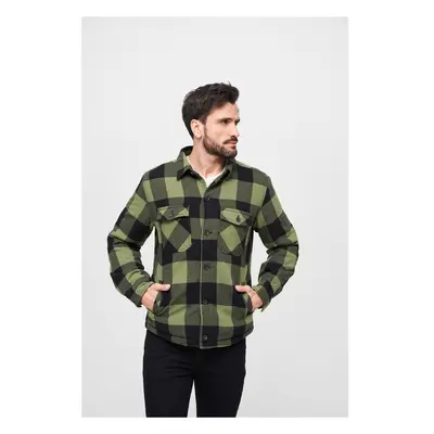 Brandit Lumberjacket black/olive