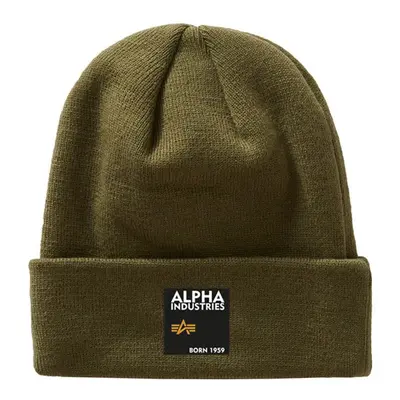 Alpha Industries Label Beanie Olive