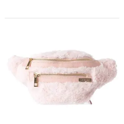 Övtáska Spiral Faux Fur Pink BL Label Bum Bag