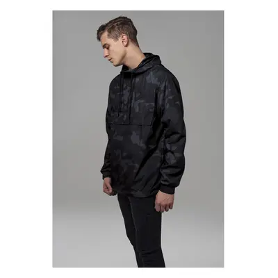 Urban Classics Camo Pull Over Windbreaker dark camouflage