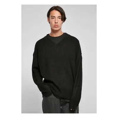 Urban Classics V-Neck Sweater black