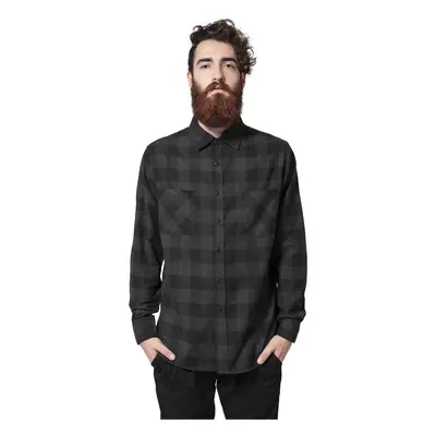 Urban Classics Checked Flanell Shirt blk/cha