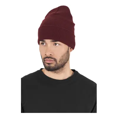 Urban Classics Heavyweight Long Beanie maroon