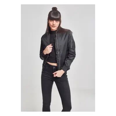 Urban Classics Ladies Basic Bomber Jacket black