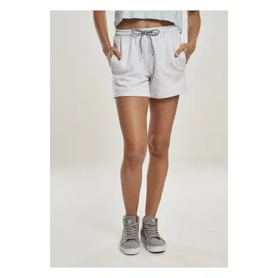 Urban Classics Ladies Beach Terry Shorts lightgrey