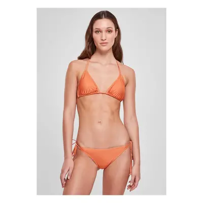 Urban Classics Ladies Recycled Triangle Bikini vintageorange