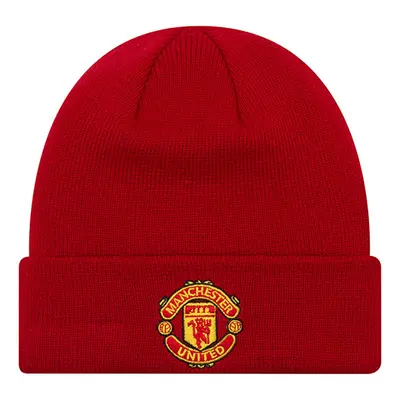 Gyerek Téli New Era Manchester United FC Youth Red Cuff Knit Beanie