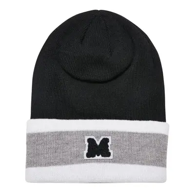 Urban Classics College Team Beanie black/heathergrey/white