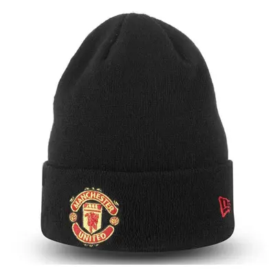 Téli Sapka New Era Manchester United Essential Cuff Knit Black