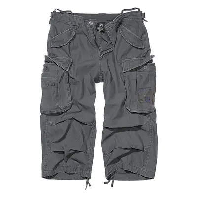 Brandit Industry Vintage Cargo 3/4 Shorts charcoal