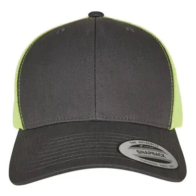 Urban Classics Retro Trucker 2-Tone charcoal/ neon green