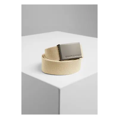 Urban Classics Canvas Belts beige