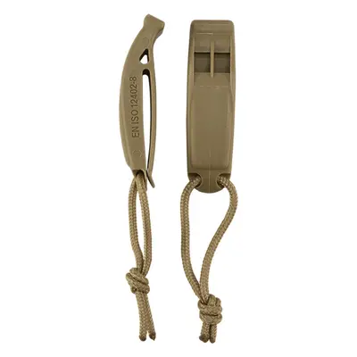 Brandit Signal Whistle Molle 2 Pack camel