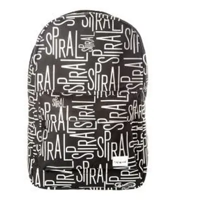 Spiral Linear Spiral Backpack Black