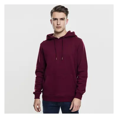 Férfi kapucnis pulóver Urban Classics Basic Sweat Hoody port