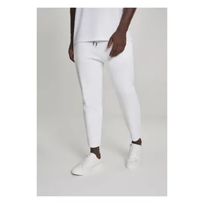 Urban Classics Cropped Heavy Pique Pants white