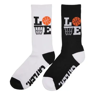 Cayler & Sons Love Ballin Socks 2-Pack black/white