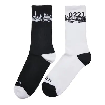 Mr. Tee Major City 0221 Socks 2-Pack black/white