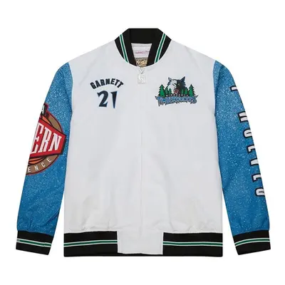 Mitchell & Ness Minnesota Timberwolves #21 Kevin Garnett Player Burst Warm Up Jacket multi/white