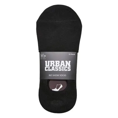 Urban Classics No Show Socks 10-Pack black