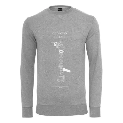 Mr. Tee Depresso Crewneck grey