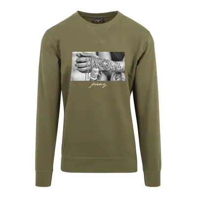 Mr. Tee Pray 2.0 Crewneck olive