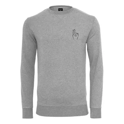 Mr. Tee Easy Sign Crewneck grey