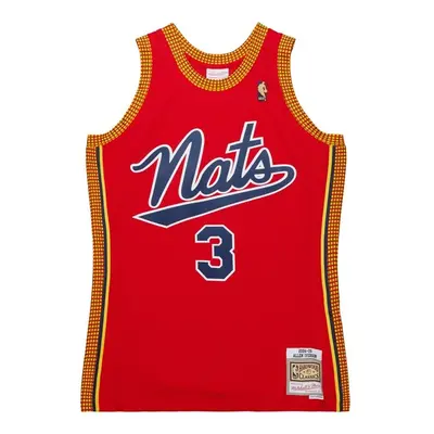 Mitchell & Ness Philadelphia 76ers #3 Allen Iverson HWC Swingman Jersey light red